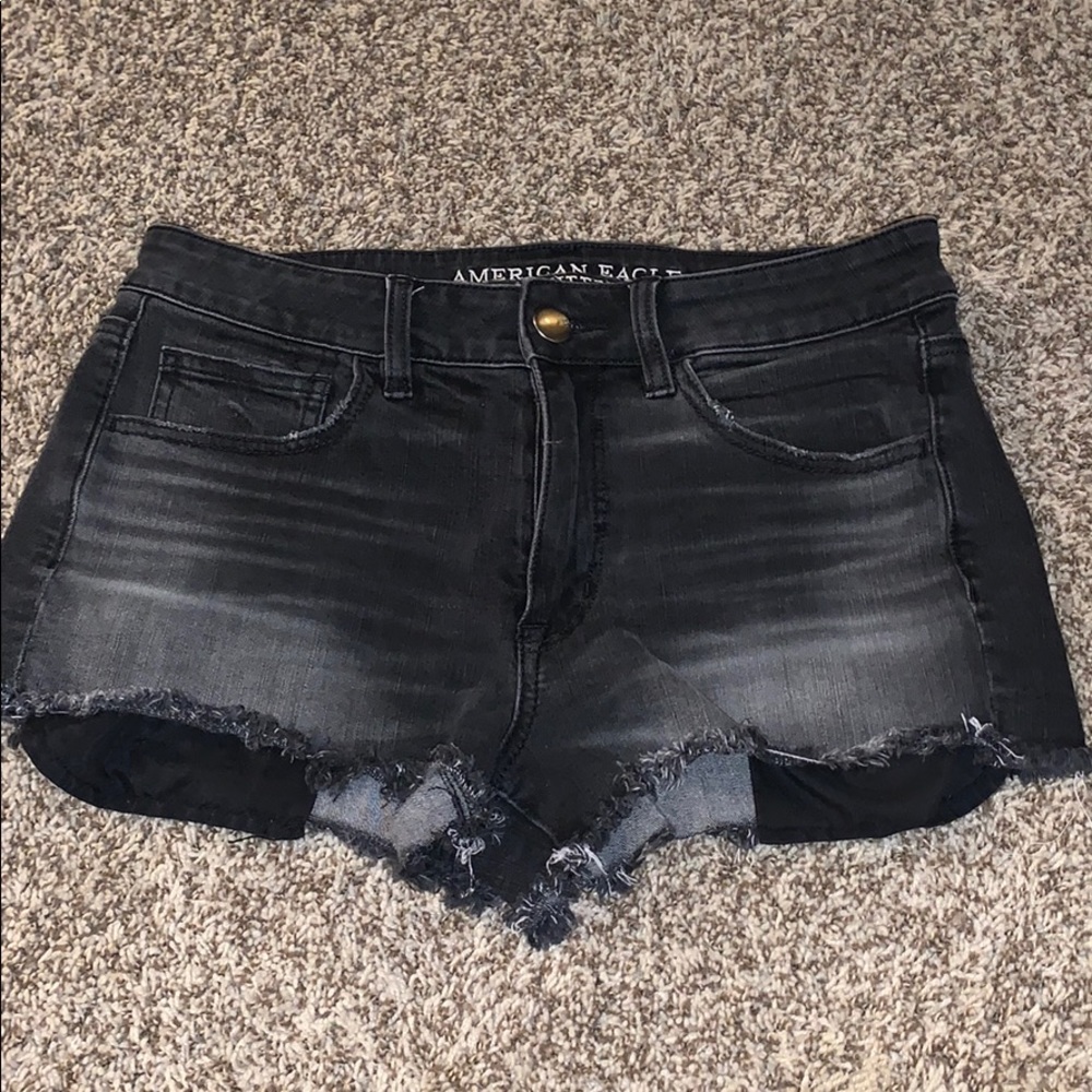 black stretchy shorts!